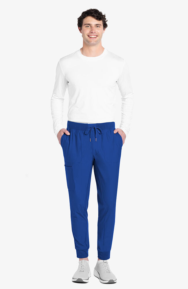 Cherokee Medical FORM Men's Mid Rise Jogger Scrub Pant