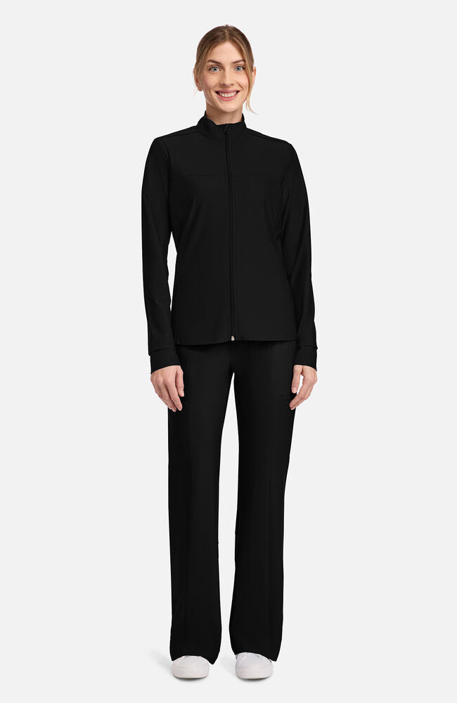 Cherokee Medical FORM Women's Knit 3-Pocket Zip Front Scrub Jacket