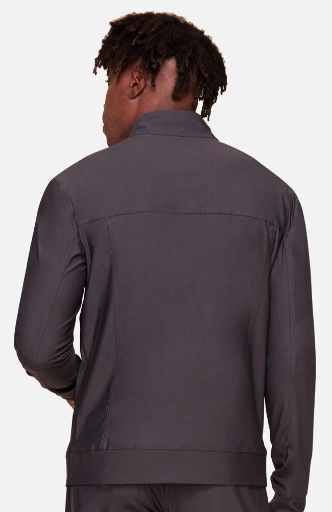 Cherokee Medical FORM Men's Zip Front Mock Neck Scrub Jacket