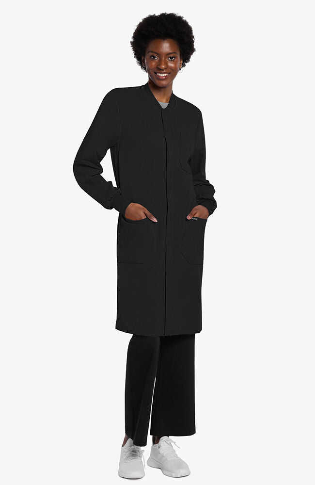 Cherokee Medical PROJECT LAB Unisex 40" Snap Front Lab Coat