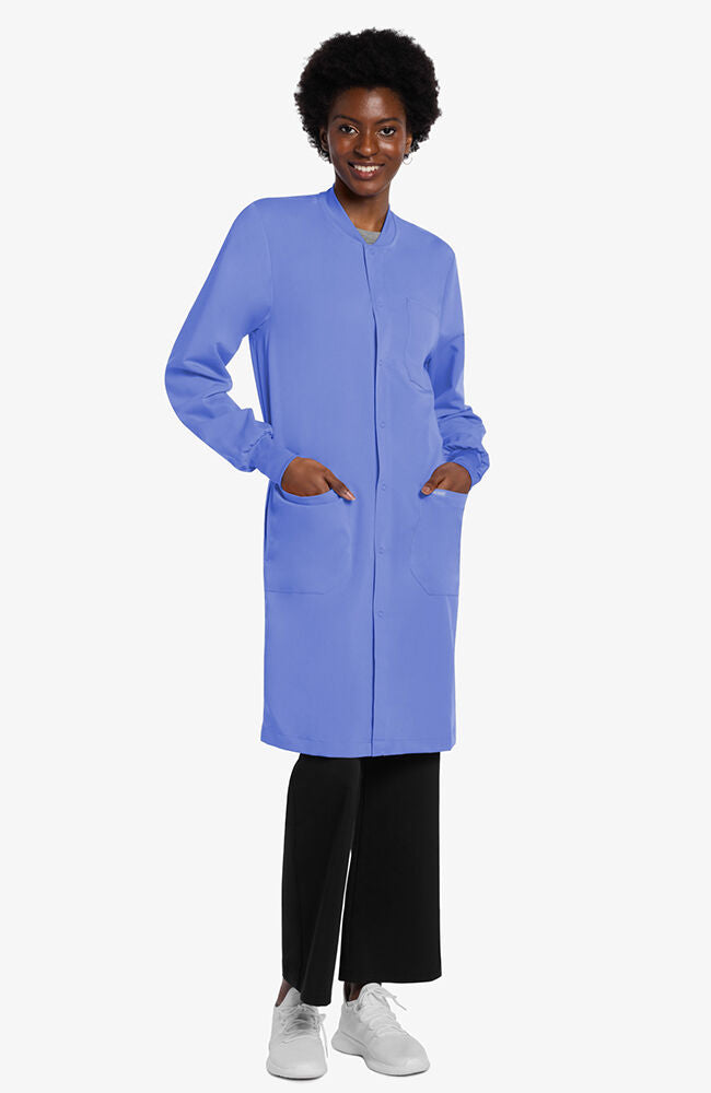 Cherokee Medical PROJECT LAB Unisex 40" Snap Front Lab Coat