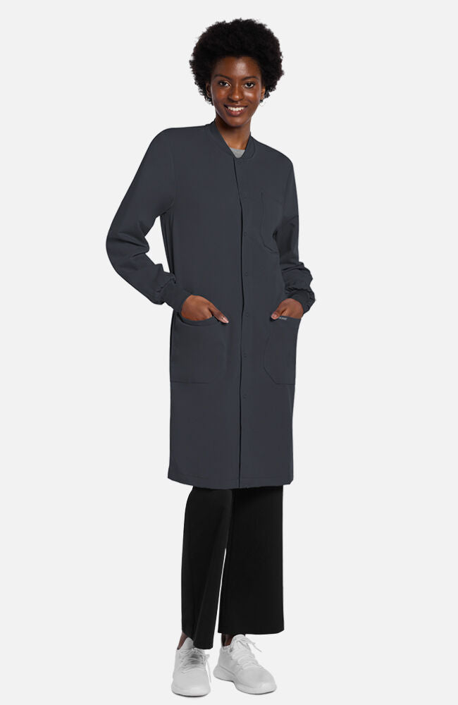 Cherokee Medical PROJECT LAB Unisex 40" Snap Front Lab Coat