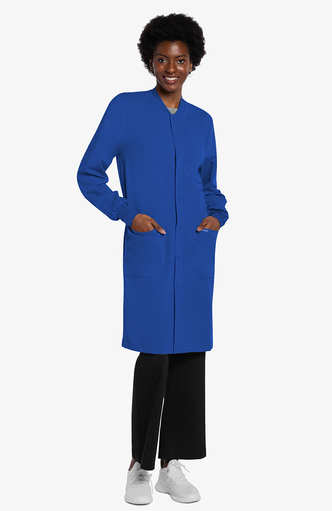 Cherokee Medical PROJECT LAB Unisex 40" Snap Front Lab Coat
