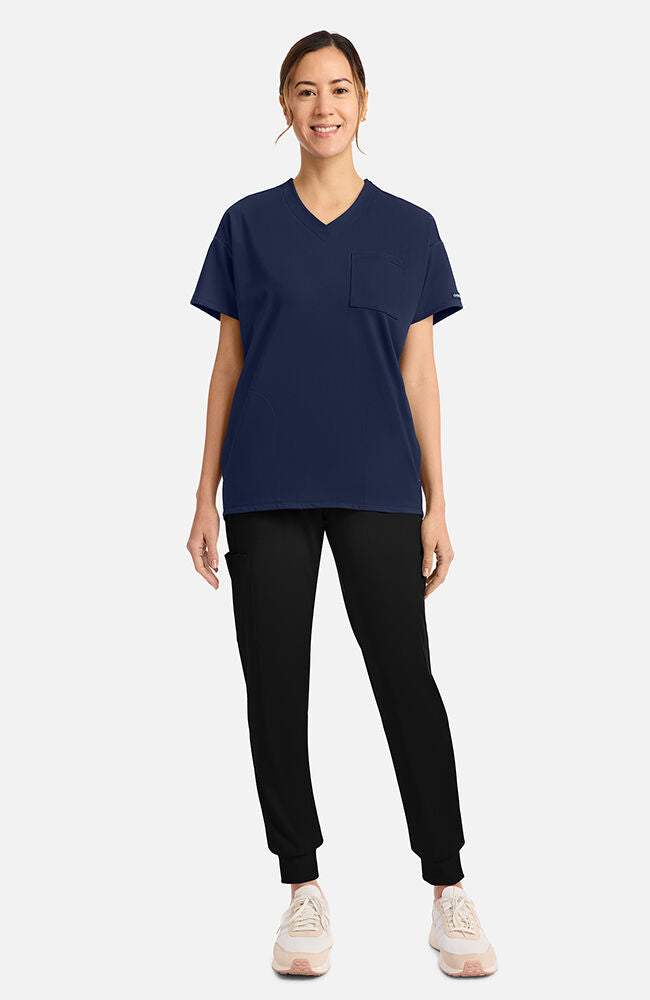 Cherokee Medical Achieve Women's 3 pocket V-Neck Tunic Scrub Top
