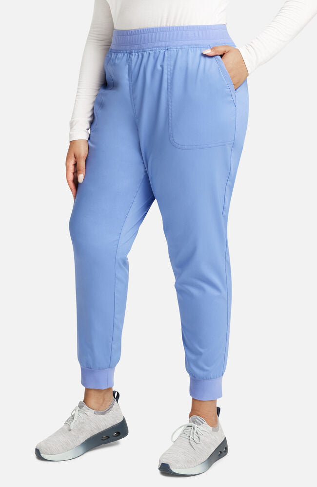 Cherokee Medical Women's Mid Rise Jogger Scrub Pant, Regular