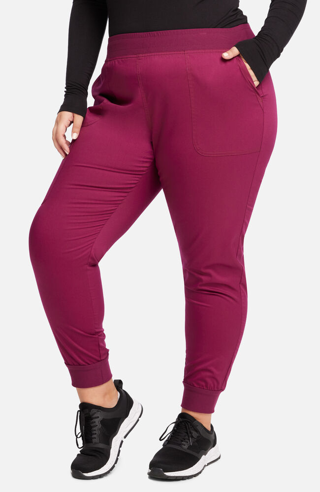 Cherokee Medical Women's Mid Rise Jogger Scrub Pant - Tall