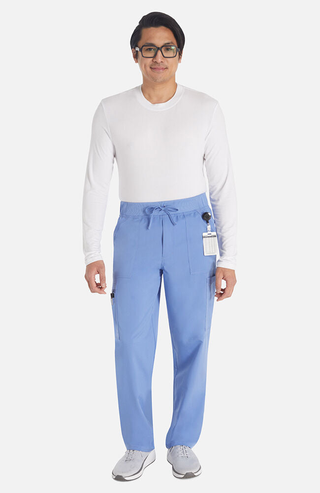 Balance by Dickies Men's Mid Rise Zip Fly Scrub Pant