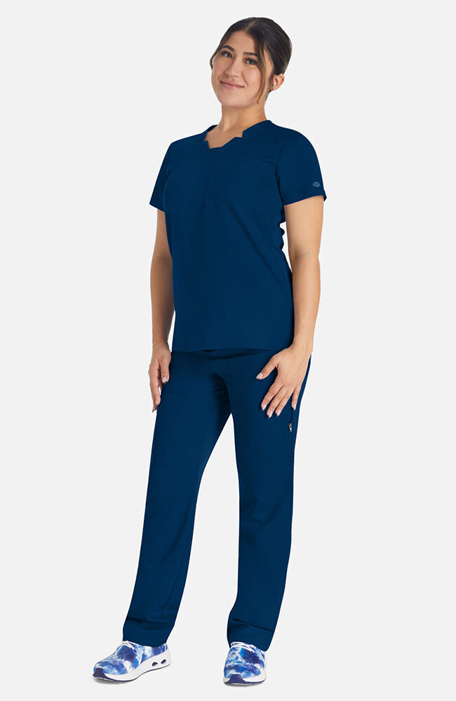 Balance by Dickies Women's Notched V-Neck Scrub Top