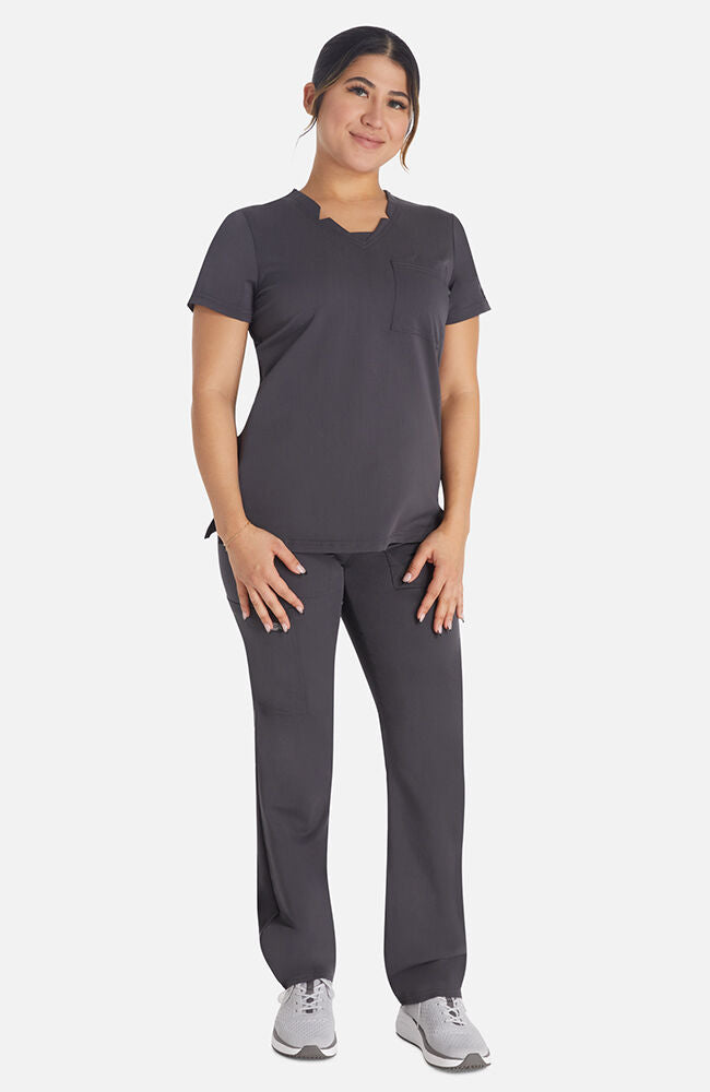 Balance by Dickies Women's Notched V-Neck Scrub Top