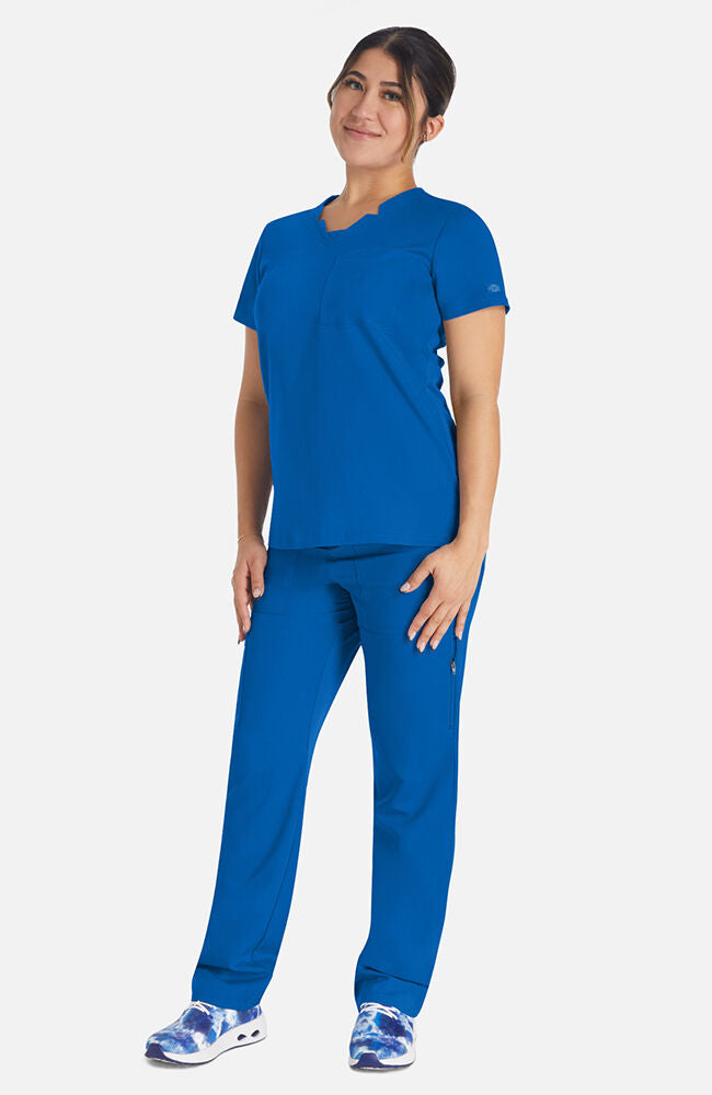 Balance by Dickies Women's Notched V-Neck Scrub Top