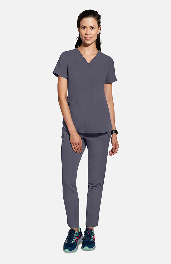 360 by Healing Hands Women's Skyler V-Neck Scrub Top