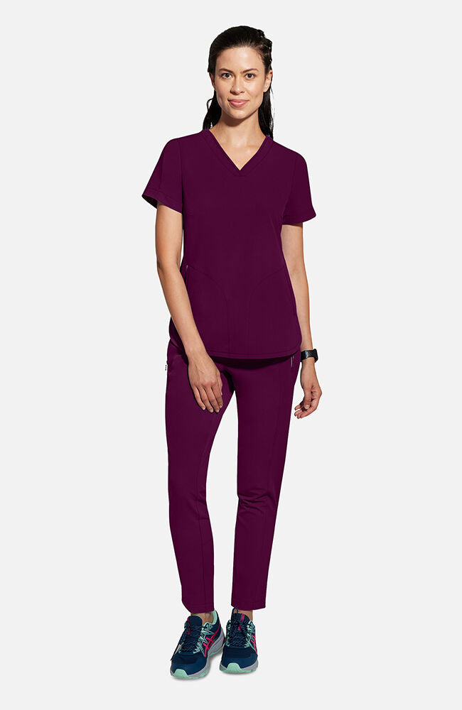 360 by Healing Hands Women's Skyler V-Neck Scrub Top