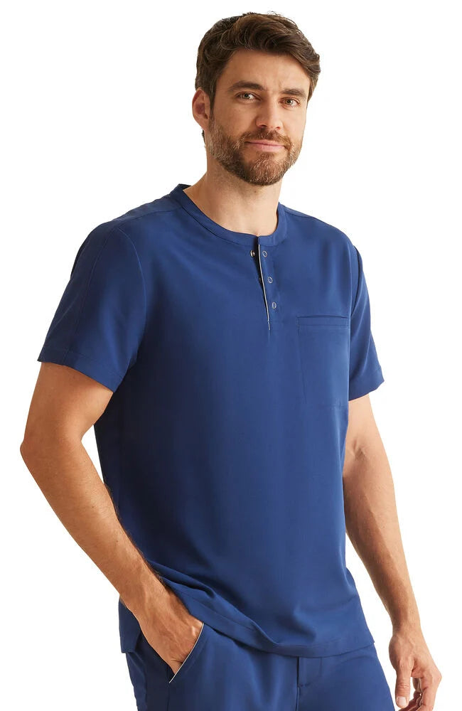 360 by Healing Hands Men's Shane Henley Scrub Top