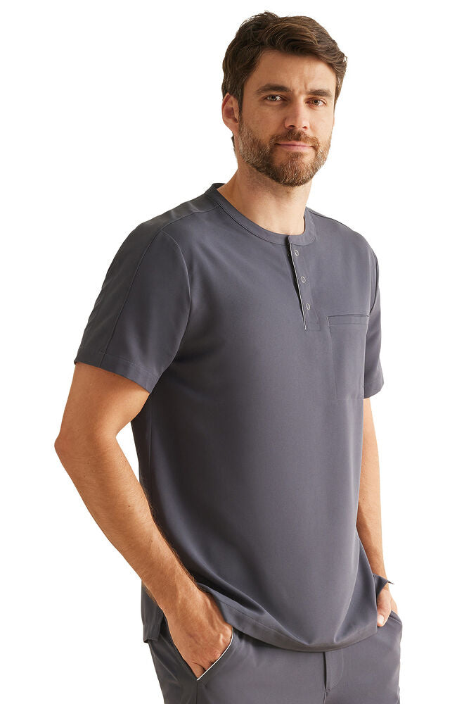 360 by Healing Hands Men's Shane Henley Scrub Top