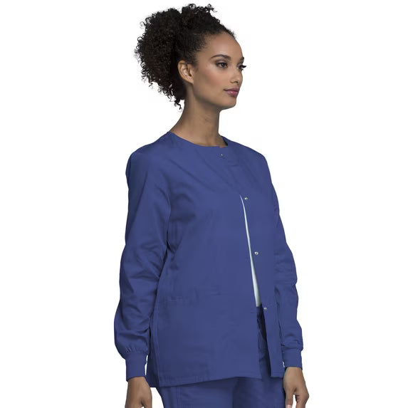 Cherokee Medical WW Originals Women's Snap Front Scrub Jacket