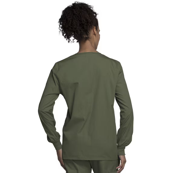Cherokee Medical WW Originals Women's Snap Front Scrub Jacket
