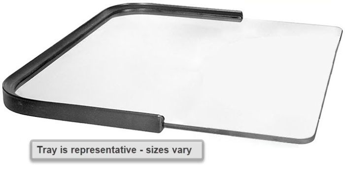 Therafin Tray, Clear, 21W X 18D W/ No BC