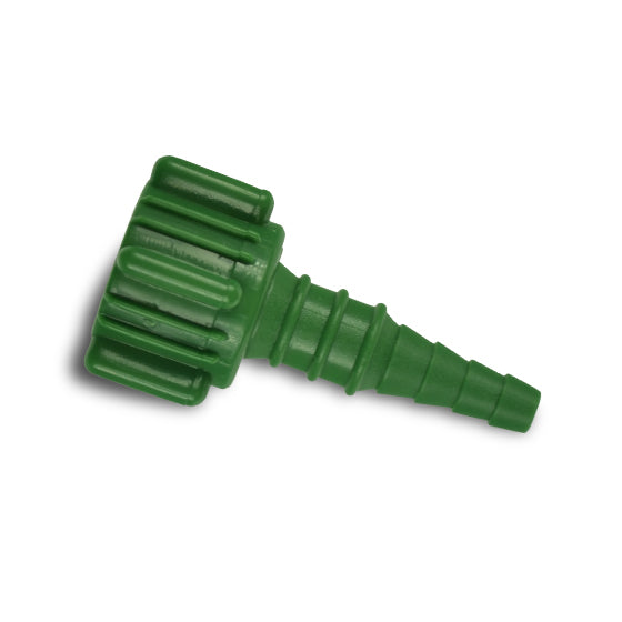 Mada Medical-302-4P Oxygen Fitting, Green Plastic For Hose Connector (1 EA)