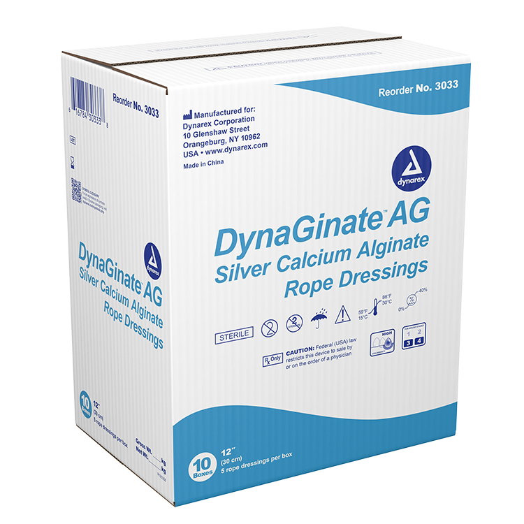 Dynarex Ginate AG - Silver Calcium Alginate