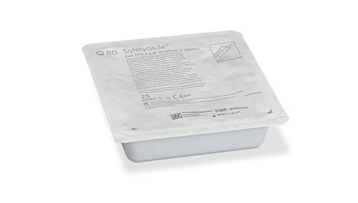 BD Safetyglide™ Needles & Syringes