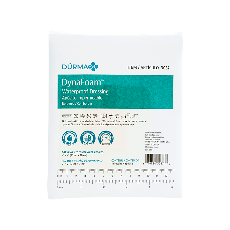 Dynarex Foam - Waterproof Bordered Foam