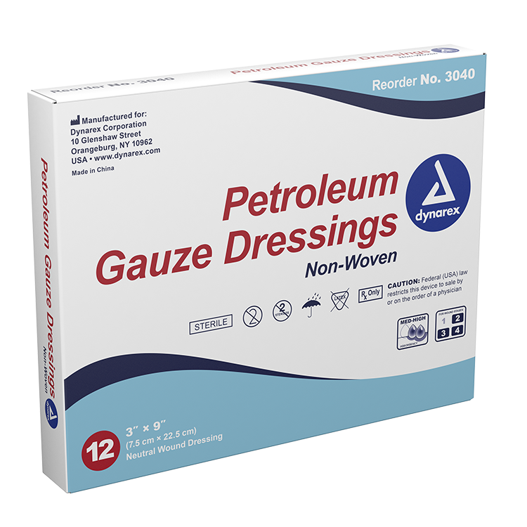 Dynarex Petroleum Gauze Dressing