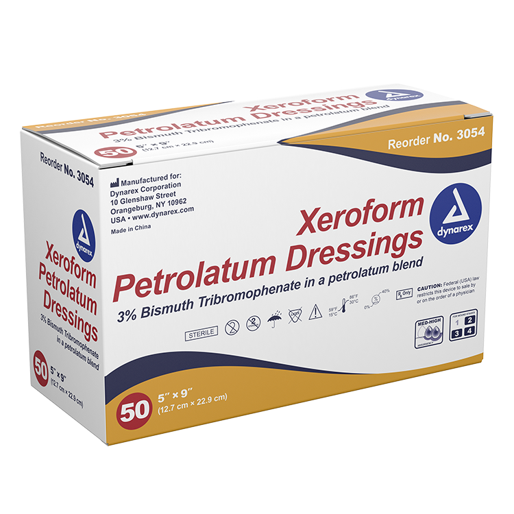 Dynarex Xeroform Gauze Dressing