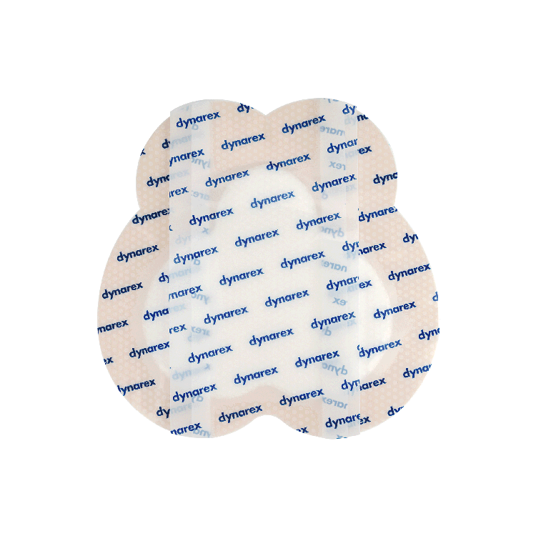 Dynarex SiliGentle - Non-Adhesive and Silicon Bordered Foam Dressing