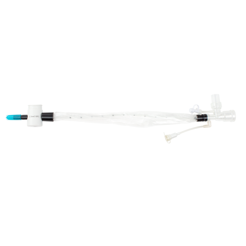 Dynarex Closed Suction Tracheal Catheter w/ Double Swivel Elbow