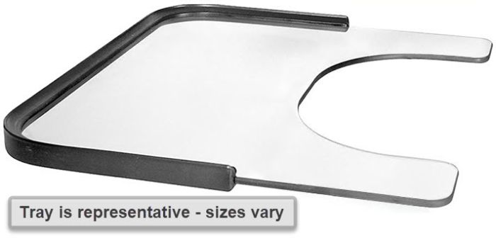 Therafin Tray, Clear, 21W X 18D W/ 10X7 BC