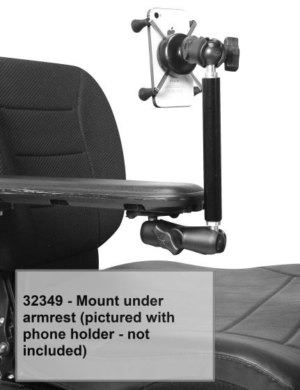 Therafin-32349-Device Frame Mount, Permobil