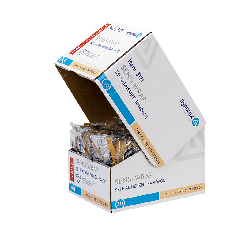 Dynarex Sensi-Wrap Self-Adherent Bandage Rolls