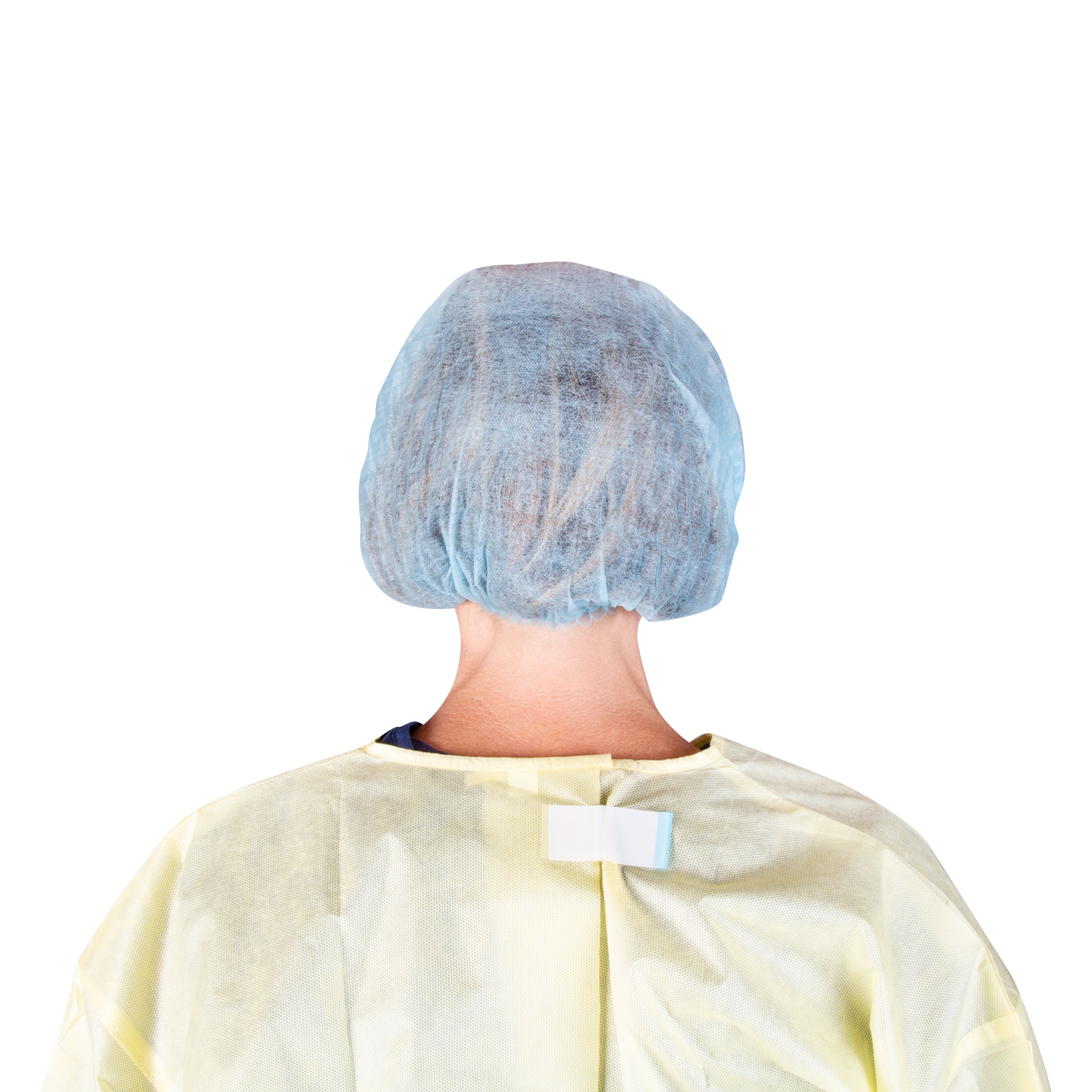 Dukal Corporation-321-10 Bouffant Cap, 21", Accordian, Green, Non-Sterile (100/bg, 10 bg/cs,84 cs/plt)