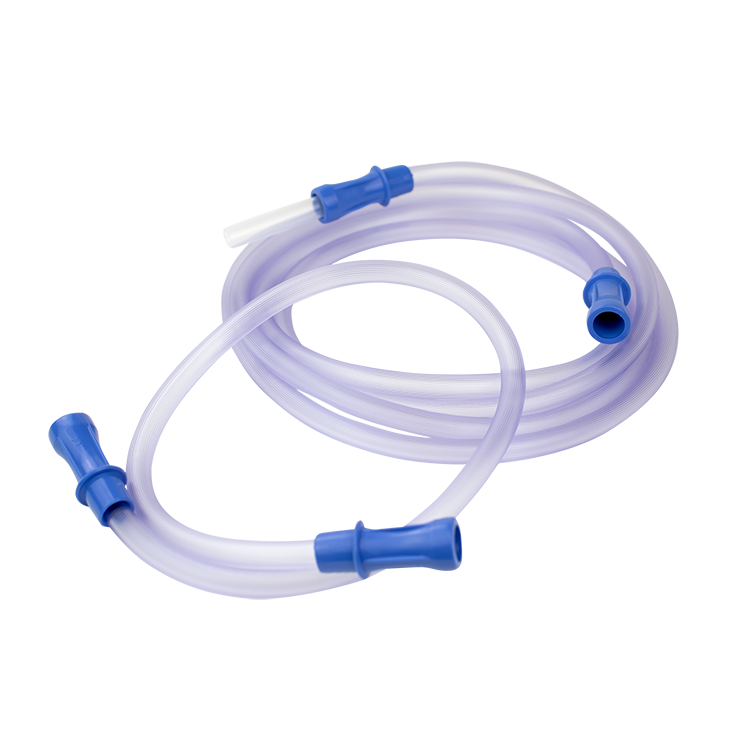 Dynarex-32100 Suction Connection Tubing w/ Male Connecting, Non-Conductive 3/16" x 6' and 3/16" x 18" Tub (50/cs)