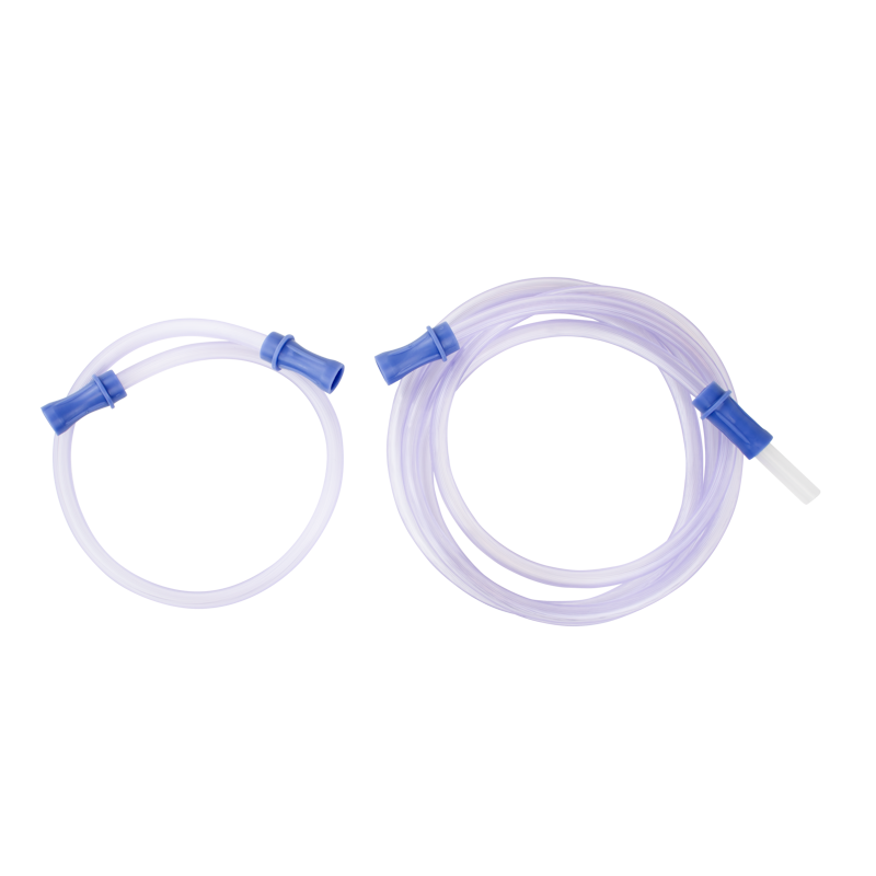 Dynarex-32102 Suction Connecting Tubing w/ Male Connector, Non-Conductive, 3/16" x 6' and 3/16" x 18" Tub (50/cs)