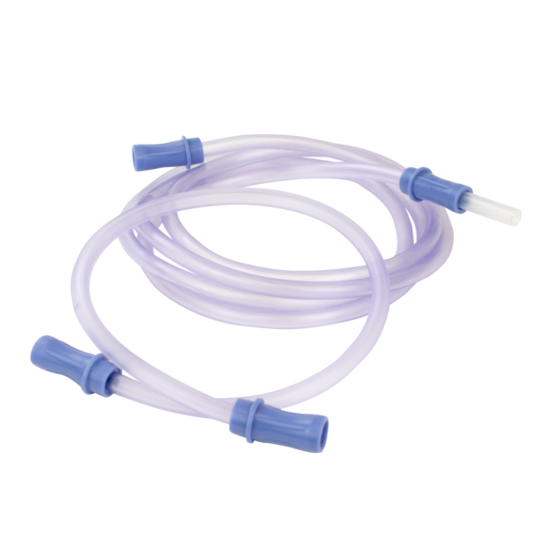 Dynarex-32102 Suction Connecting Tubing w/ Male Connector, Non-Conductive, 3/16" x 6' and 3/16" x 18" Tub (50/cs)
