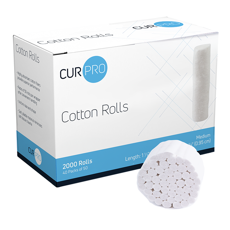 Dynarex-3250 Cotton Rolls #2, Medium (10/2000/cs)