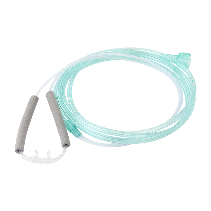 Dynarex-33152 Nasal Oxygen Cannula Cushion Tip w/ Ultra Soft Ear Foam w/ 4 Adult/Standard Connector 50/cs
