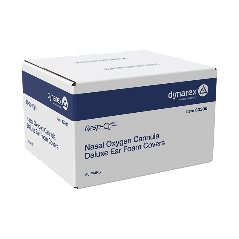 Dynarex Nasal Oxygen Cannula Ear Foam Covers Pediatric/Adult
