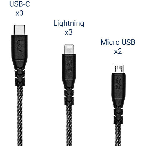 Luxor-KB96000 KwikBoost Cable Bundle