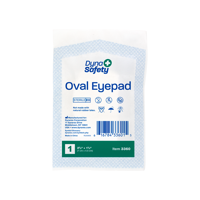Dynarex Oval Eye Pads