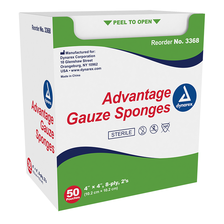 Dynarex Gauze Sponge - Sterile Quantity - 1x CS