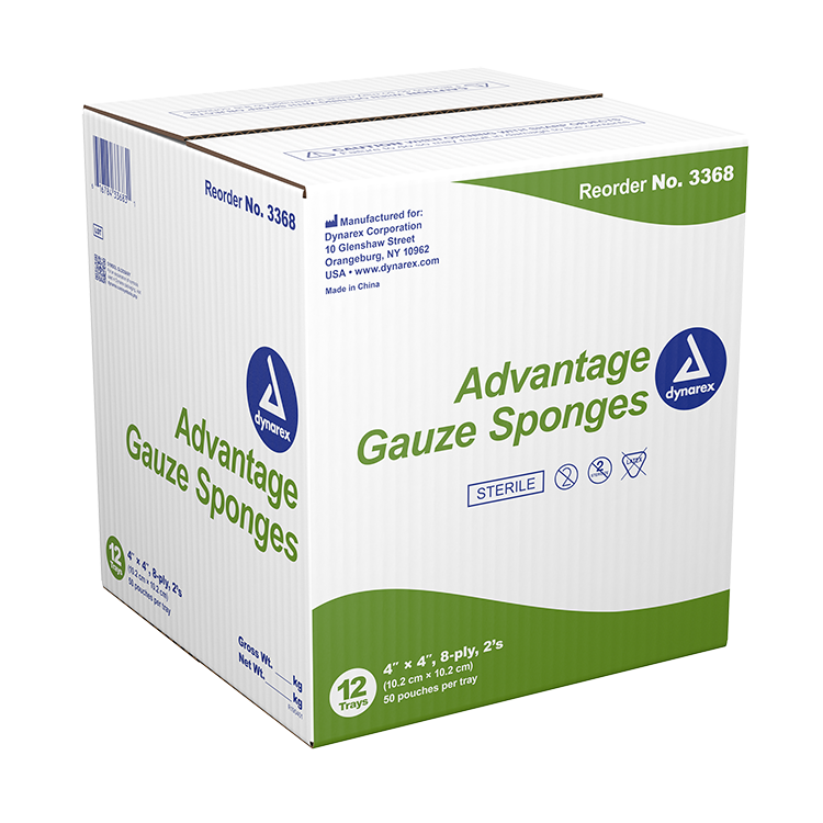 Dynarex Gauze Sponge - Sterile Quantity - 1x CS