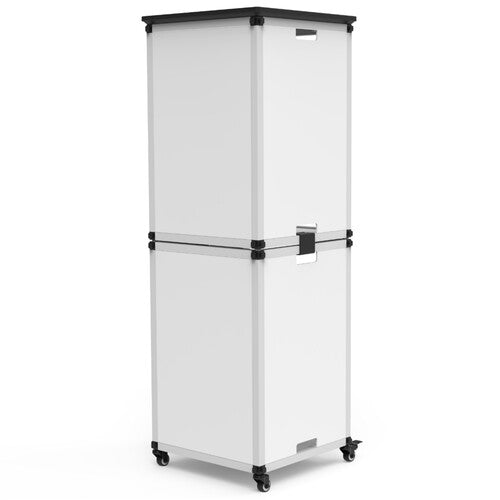 Luxor-MBSCB06 Modular Classroom Bookshelf/ Narrow Module With Casters And Tabletop