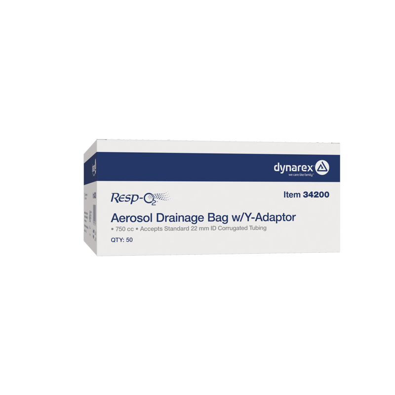 Dynarex Aerosol Drainage Bag w/Adaptor