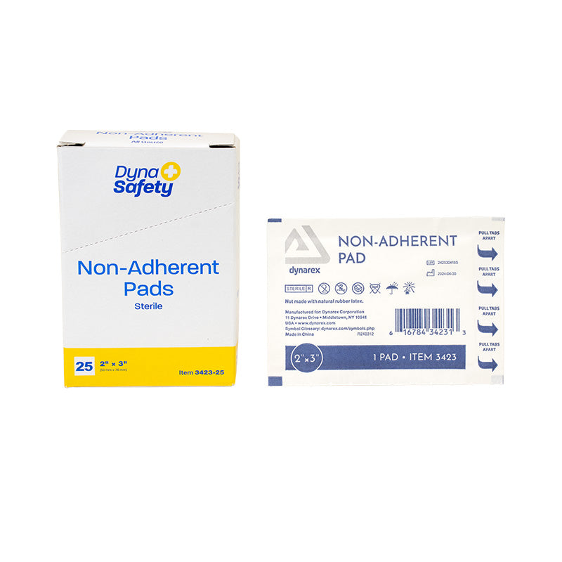 Dynarex Non-Adherent Pads - Sterile