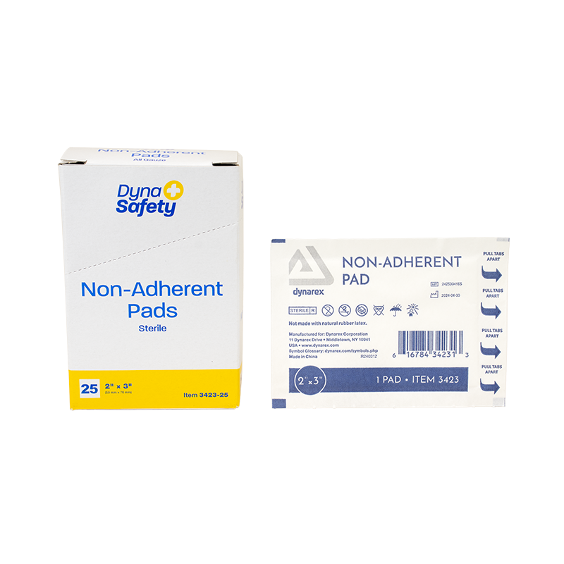 Dynarex Non-Adherent Pads - Sterile Quantity - 1x CS