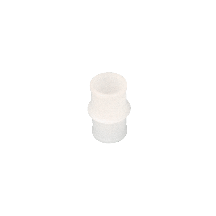 Dynarex-34512 Corrugated Cuff Adaptor, Tapered to Accept 22mm ID Cuff, 50/cs