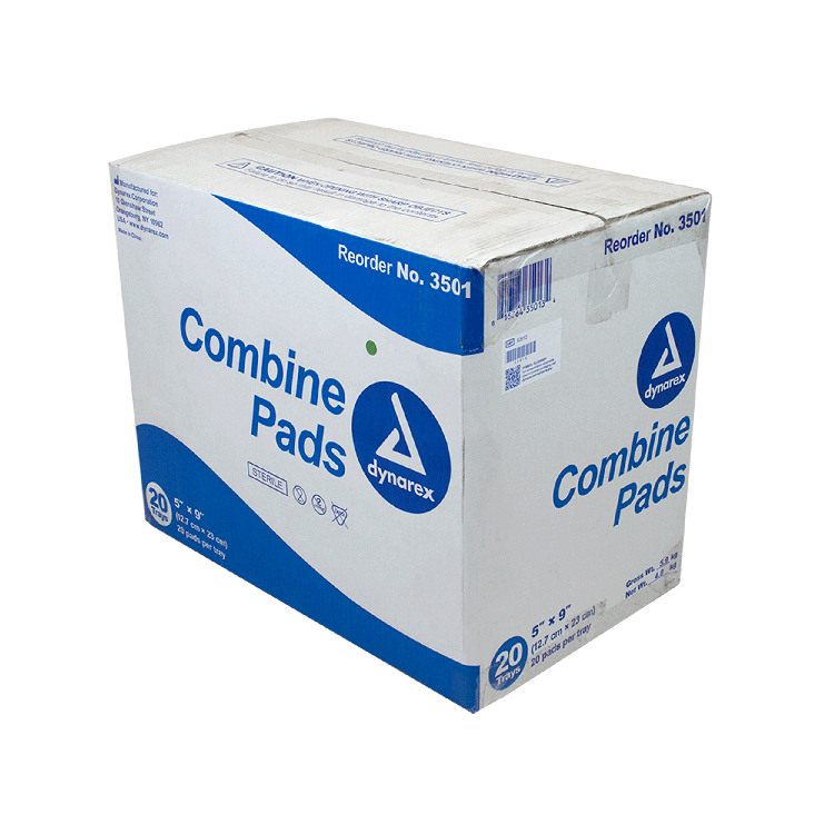 Dynarex Combine Pads - Sterile & Non-Sterile