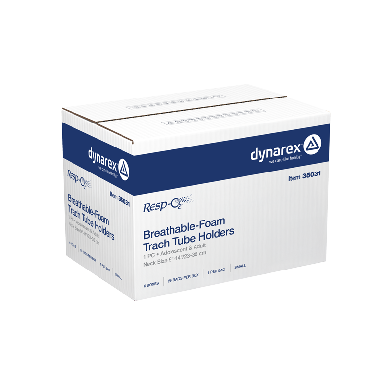 Dynarex Breathable-Foam Trach Tube Holder, 1-Piece